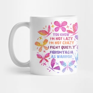 Fibromyalgia as Warrior Mug